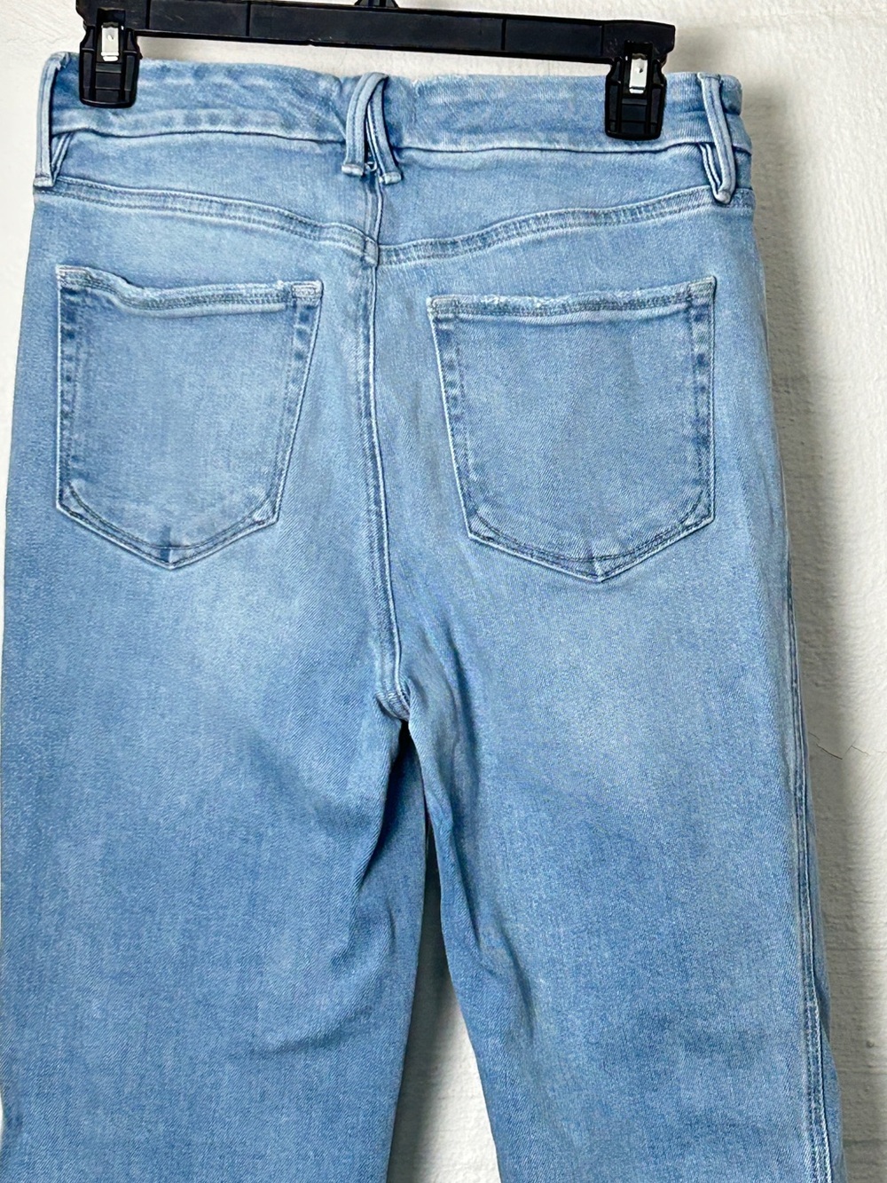 Good American Good Curve Straight Jeans Size 6/28 Blue Medium Wash - Picture 5 of 14
